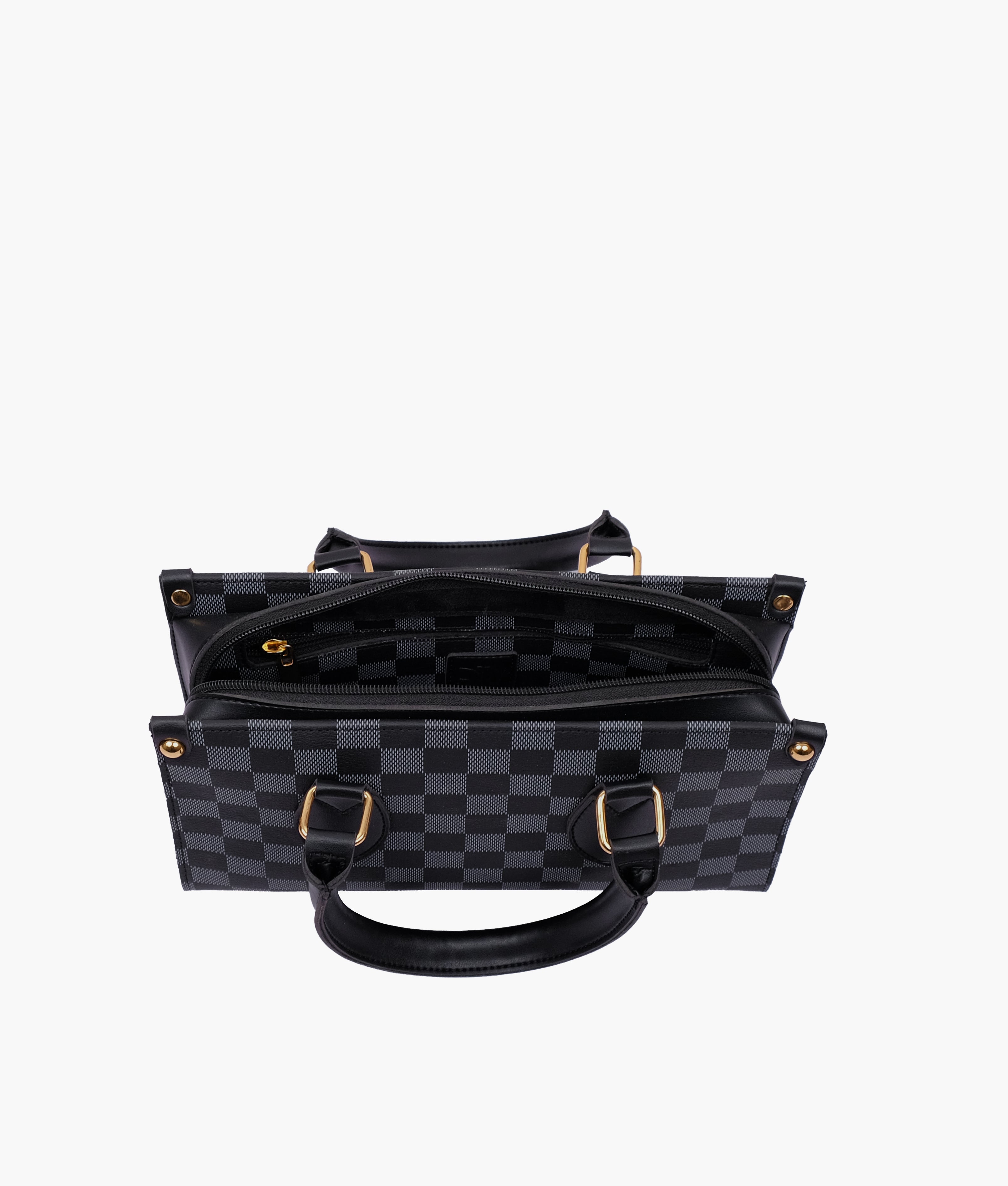 Black Check Bag Mini