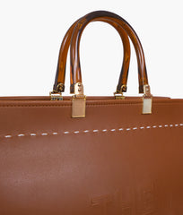 Majestic Tote Bag Brown